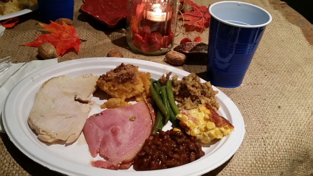 A perfect Thanksgiving plate