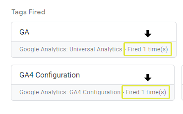 Confirmation of GA4 Tag Firing