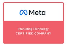 Meta Marketing Technology Certified Company badge