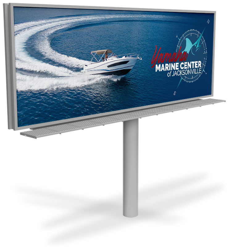 Yamaha Marine Center of Jacksonville Billboard Mockup