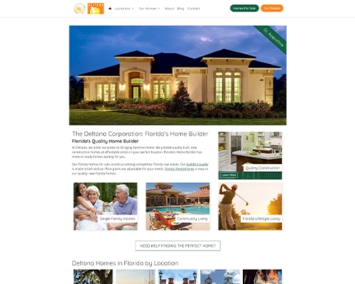 Deltona Corporation website