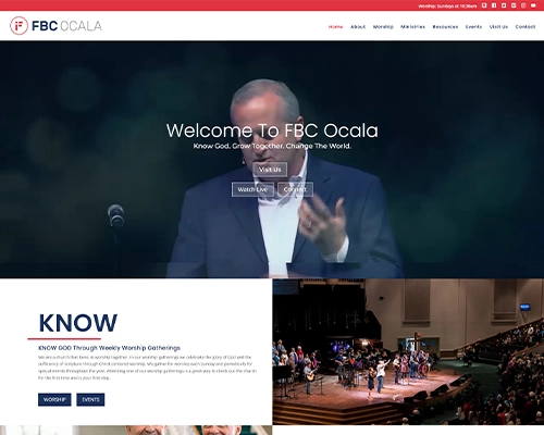 First Baptist Church website