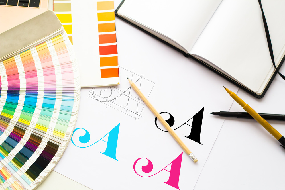 logo graphic design and color schemes