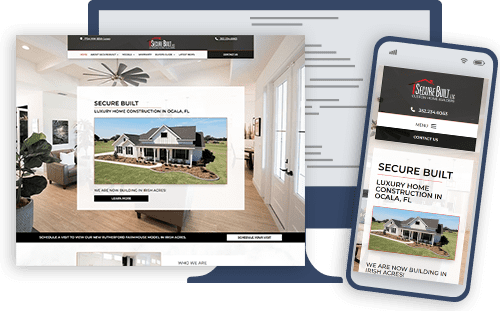 effective-website-design Website design with reponsiveness to both desktop and mobile screens